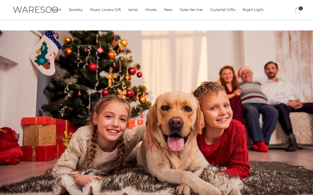 Screenshot van waresco.com