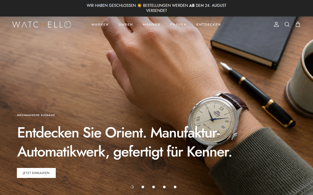 Screenshot van watchello.com