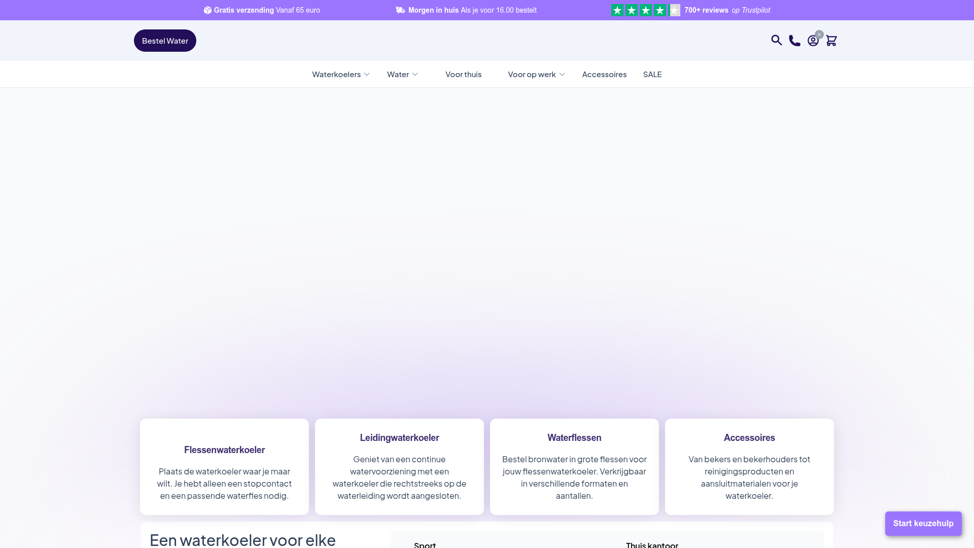 Screenshot van watercoolergigant.nl