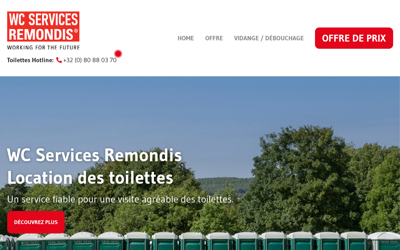 Screenshot van wc-services.be
