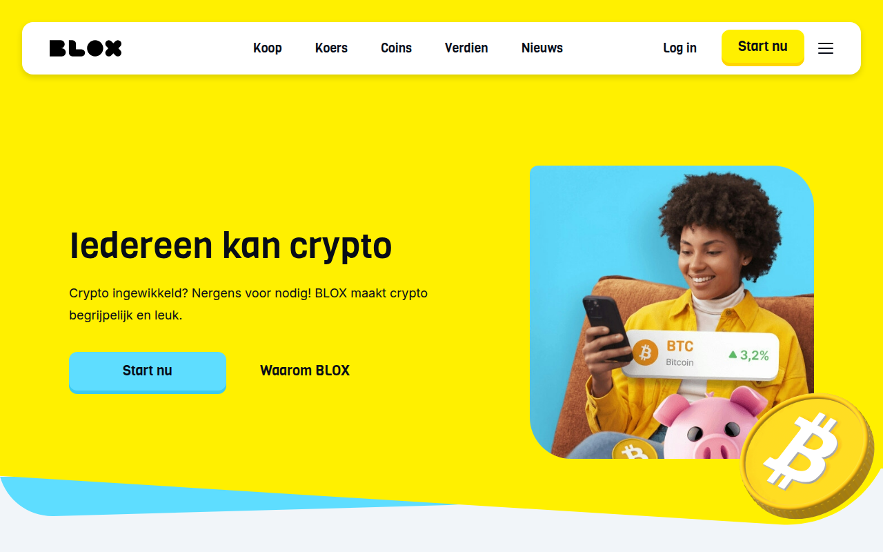Screenshot van weareblox.com
