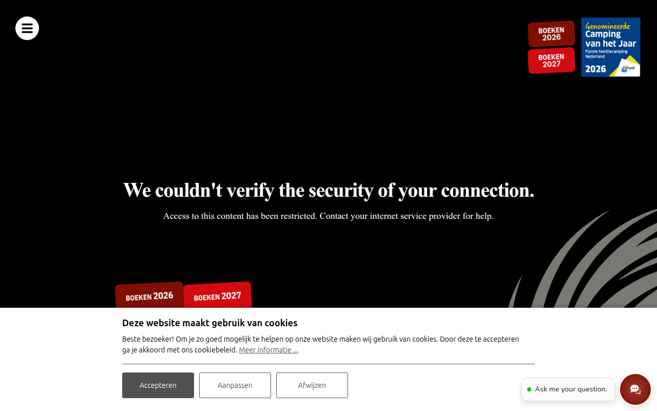 Screenshot van wedderbergen.nl