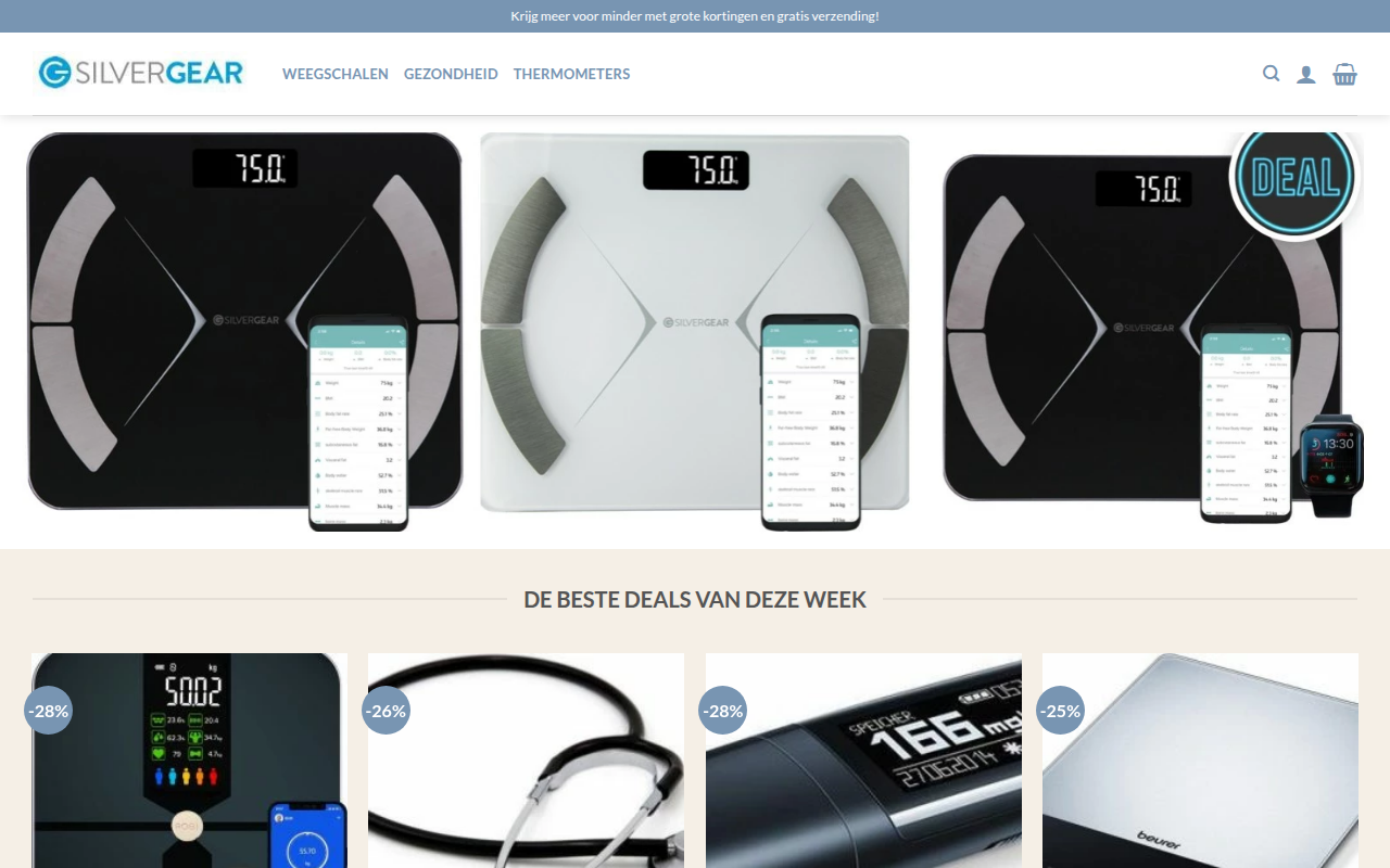 Screenshot van weegschalen-shop.com