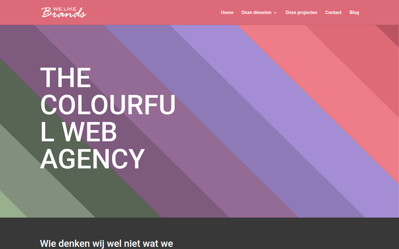 Screenshot van welikebrands.com