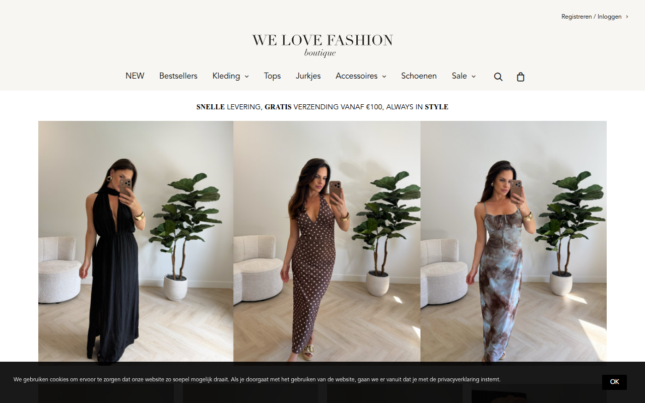 Screenshot van welovefashionboutique.com