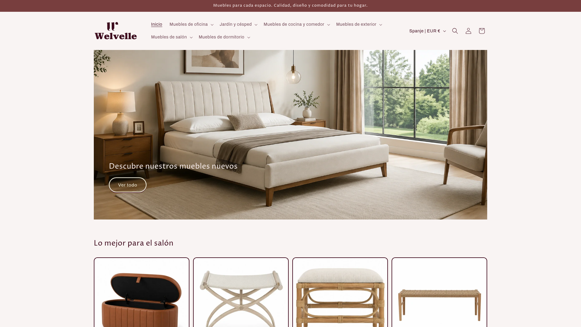 Screenshot van welvelle.com
