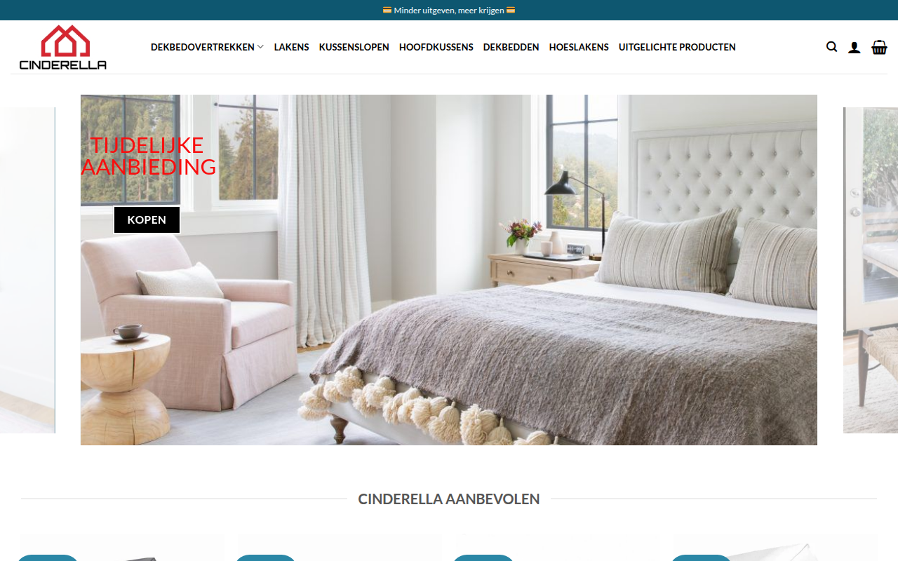 Screenshot van winkelslaap.com