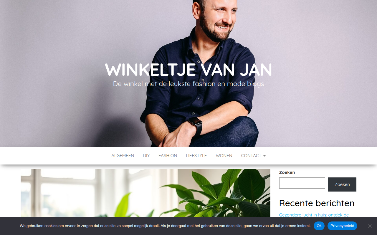 Screenshot van winkeltjevanjan.nl