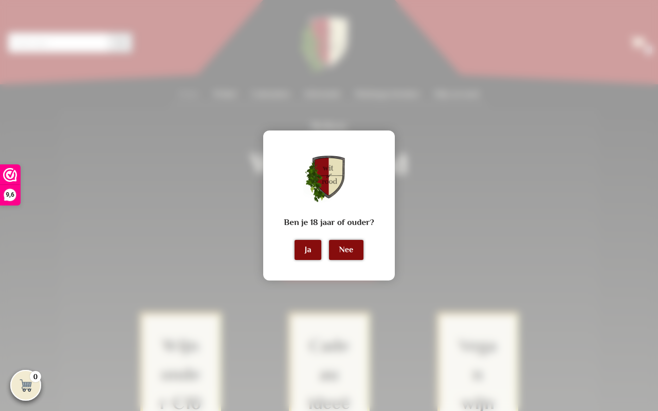 Screenshot van witofrood.nl