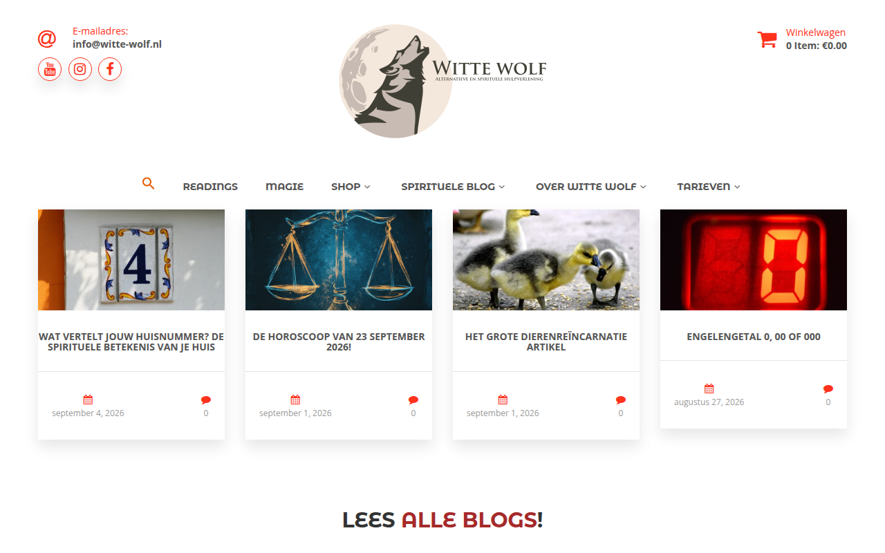 Screenshot van witte-wolf.nl