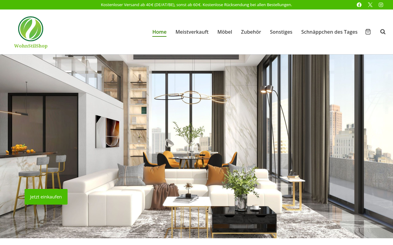 Screenshot van wohnstilshop.com