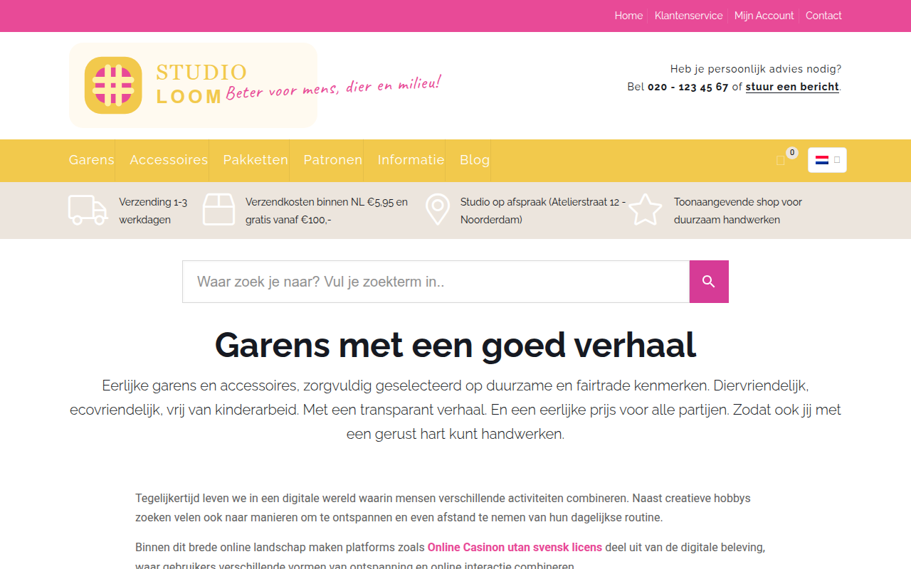 Screenshot van wol-zo-eerlijk.nl