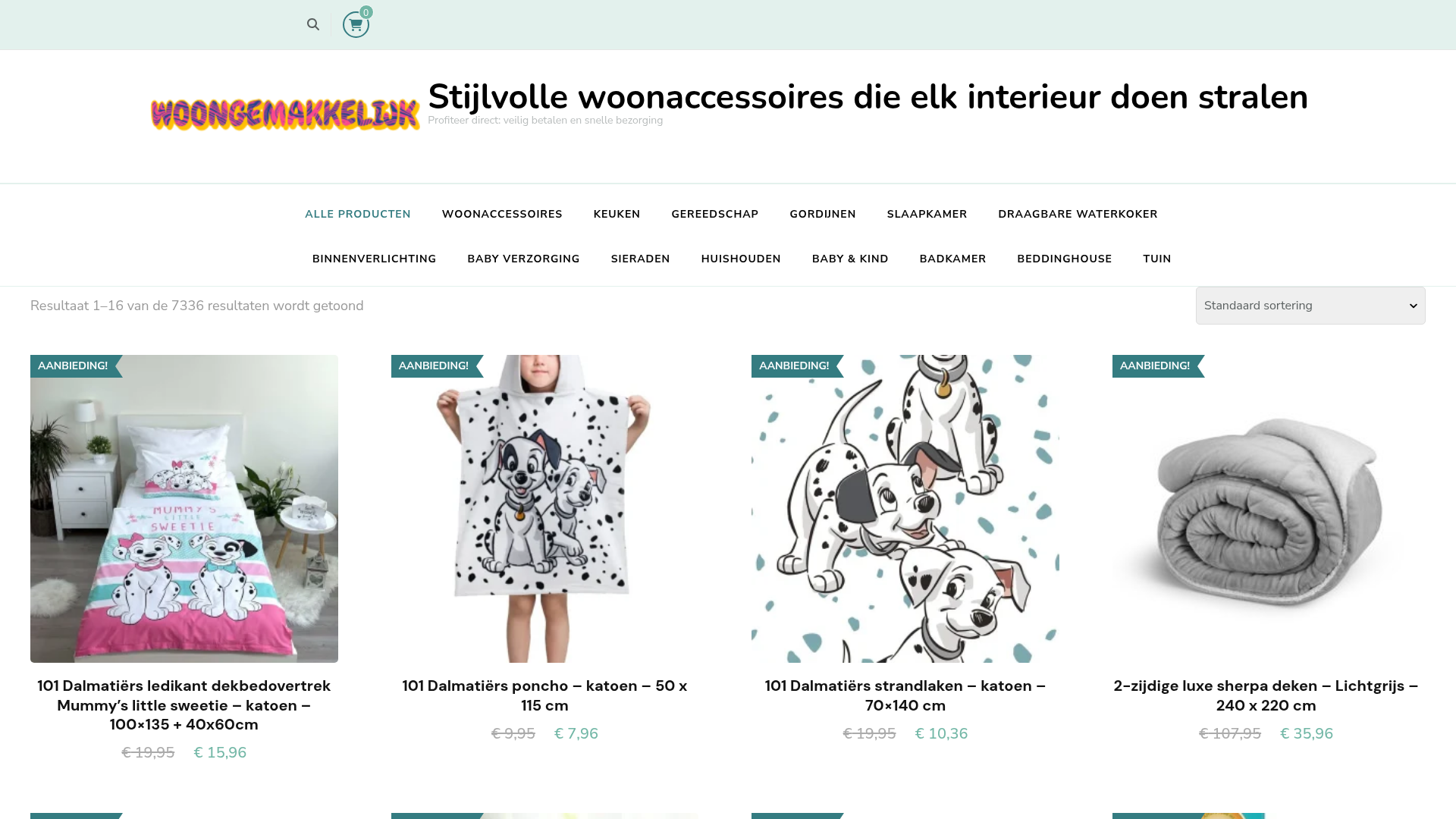 Screenshot van woongemakkelijk.com