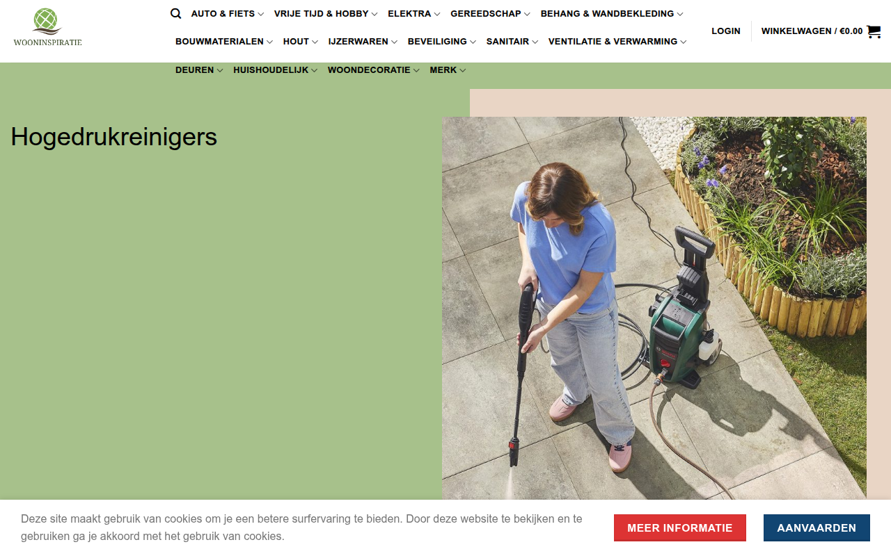 Screenshot van wooninspiratieshop.com
