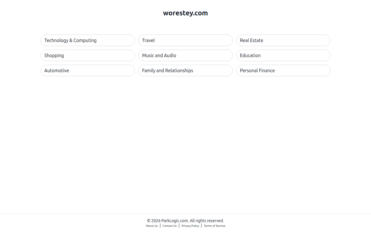 Screenshot van worestey.com