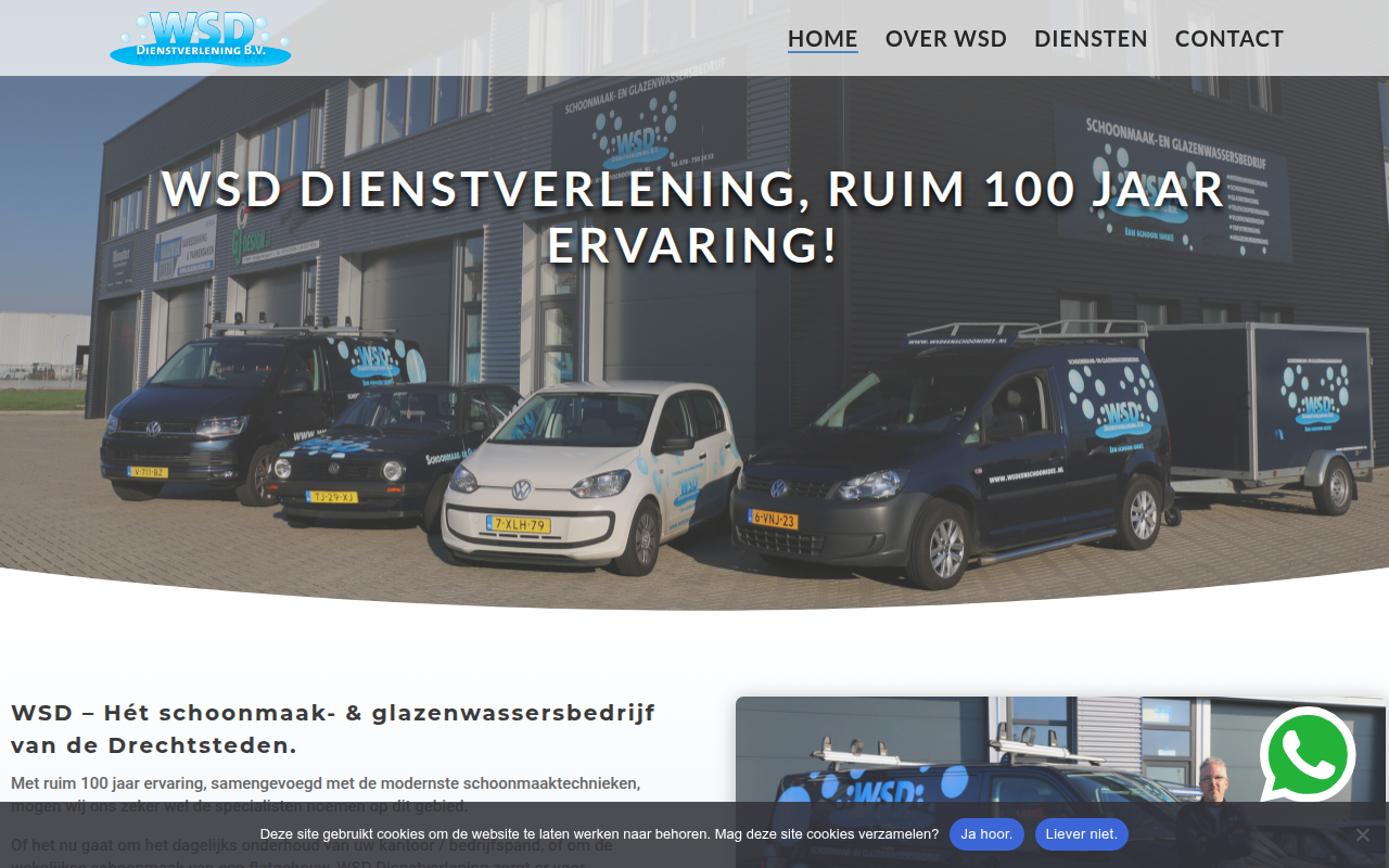 Screenshot van wsdeenschoonidee.nl