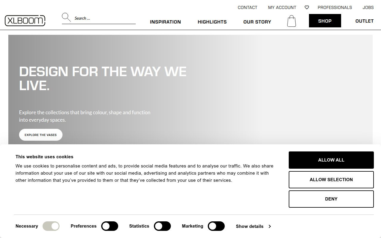 Screenshot van xlboom.com