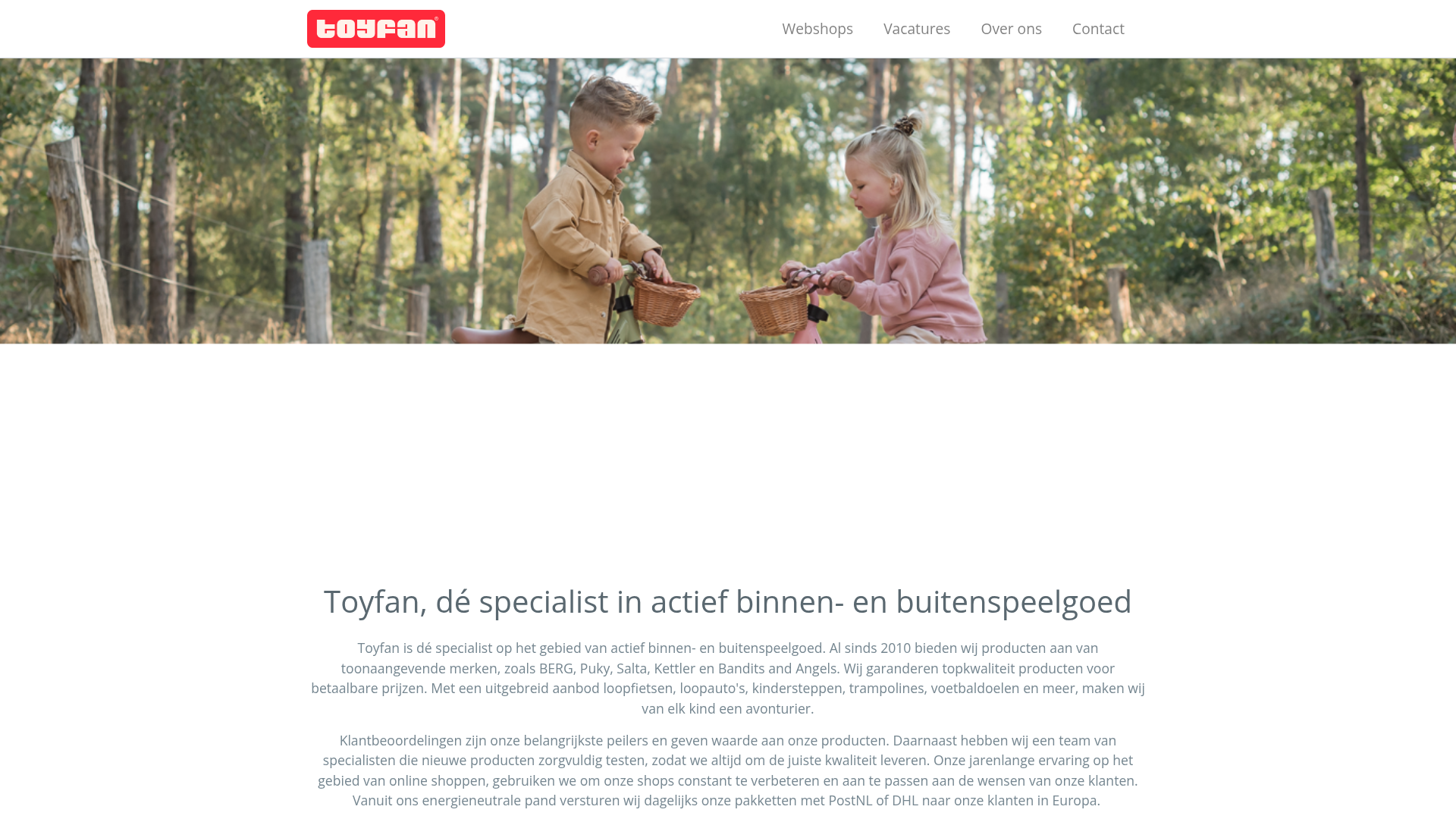Screenshot van xlshopgroup.com