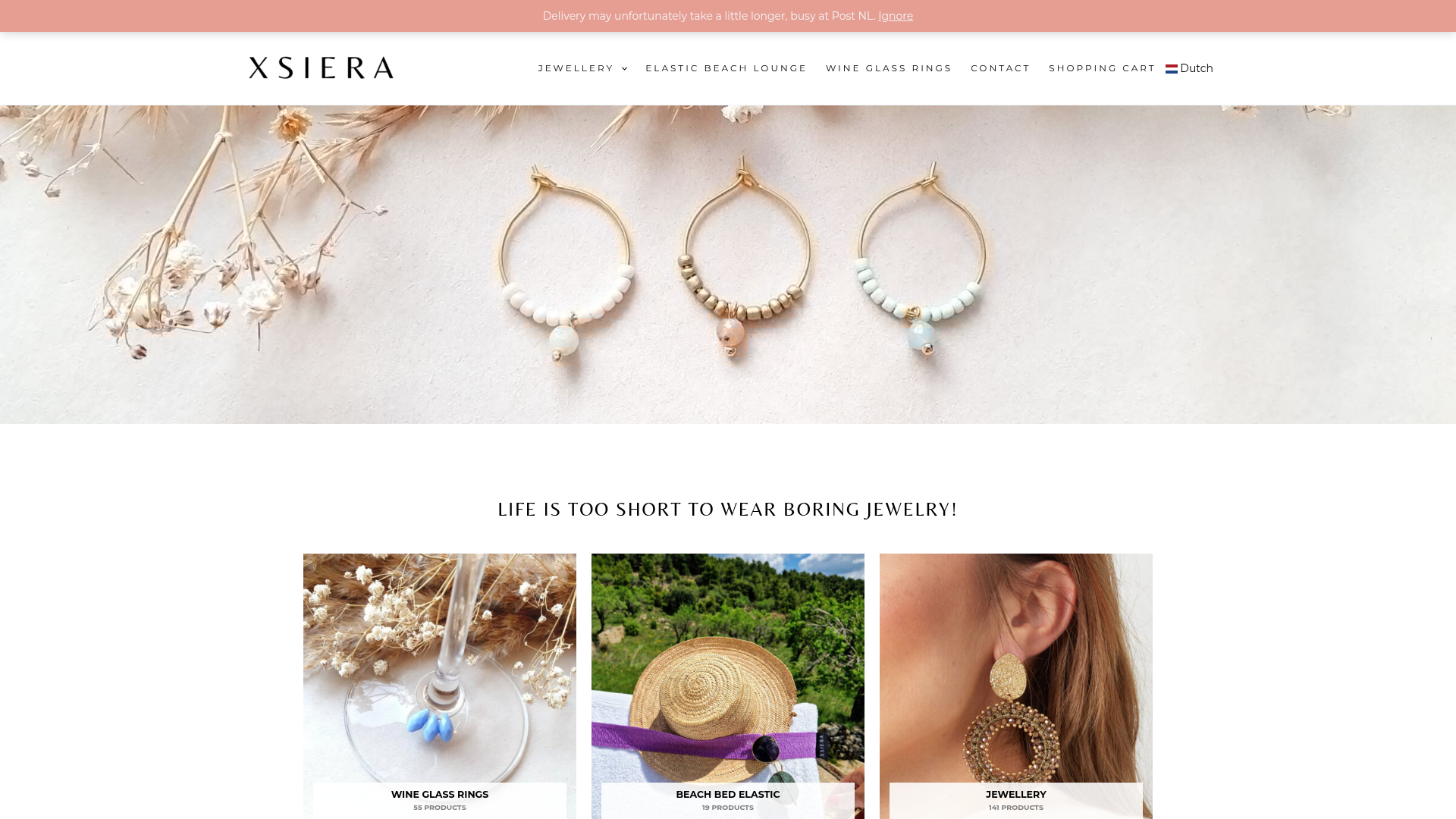 Screenshot van xsiera.com