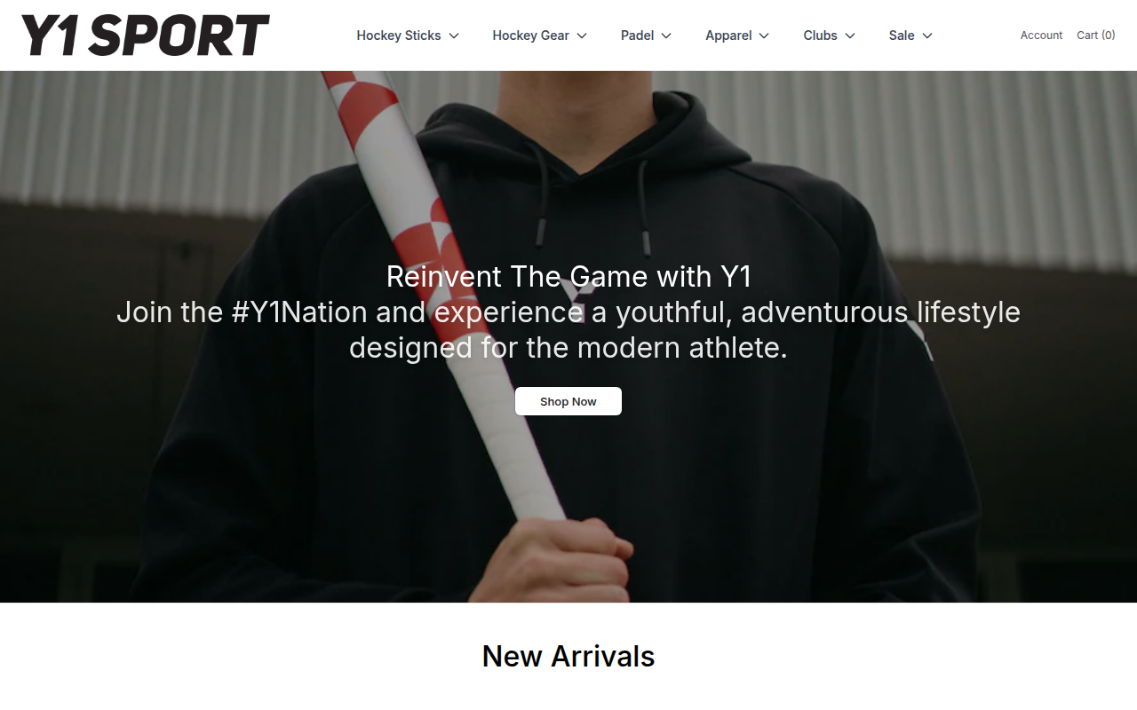 Screenshot van y1sportdirect.shop