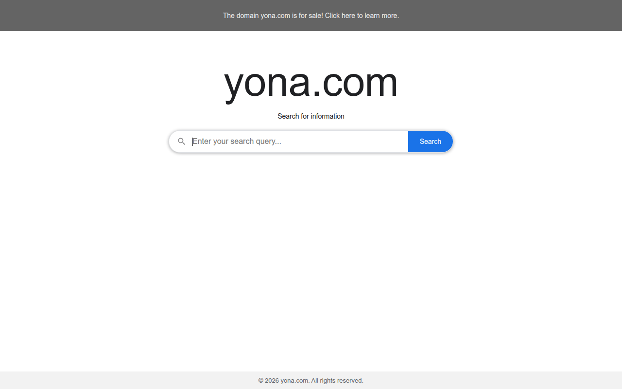 Screenshot van yona.com