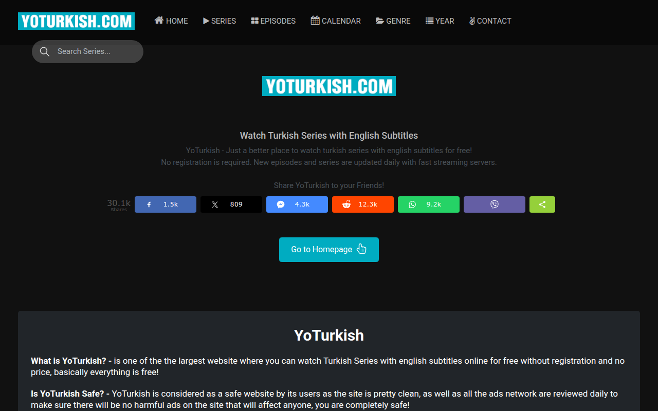 Screenshot van yoturkish.to