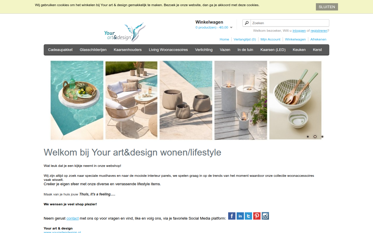 Screenshot van Yourartendesign