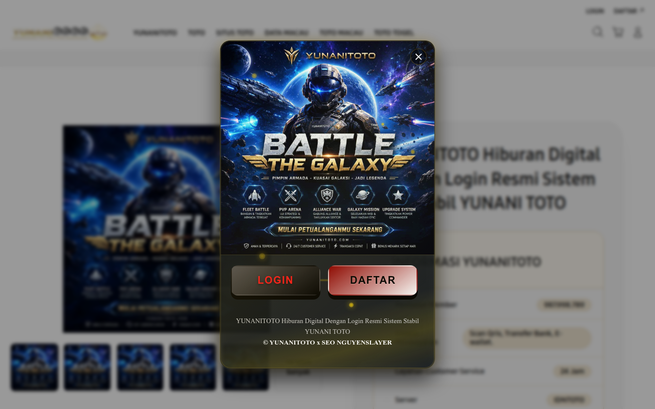 Screenshot van yunanitotoku.com