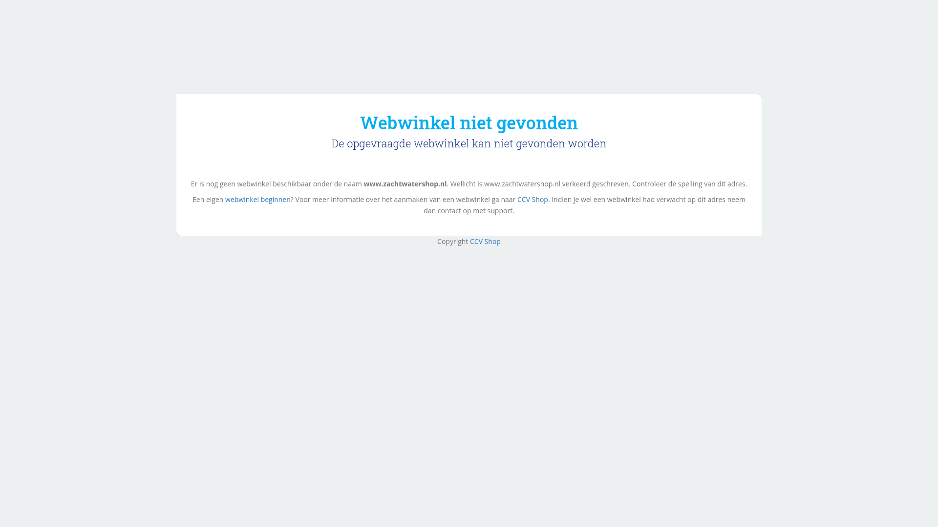 Screenshot van zachtwatershop.nl