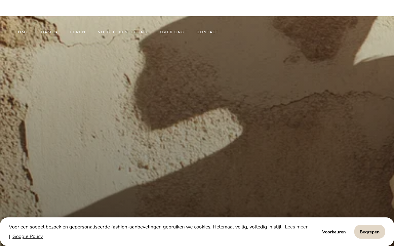 Screenshot van zanomi.nl