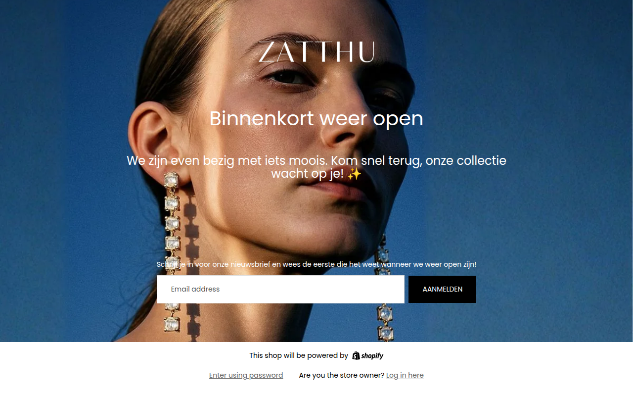 Screenshot van zatthujewelry.com