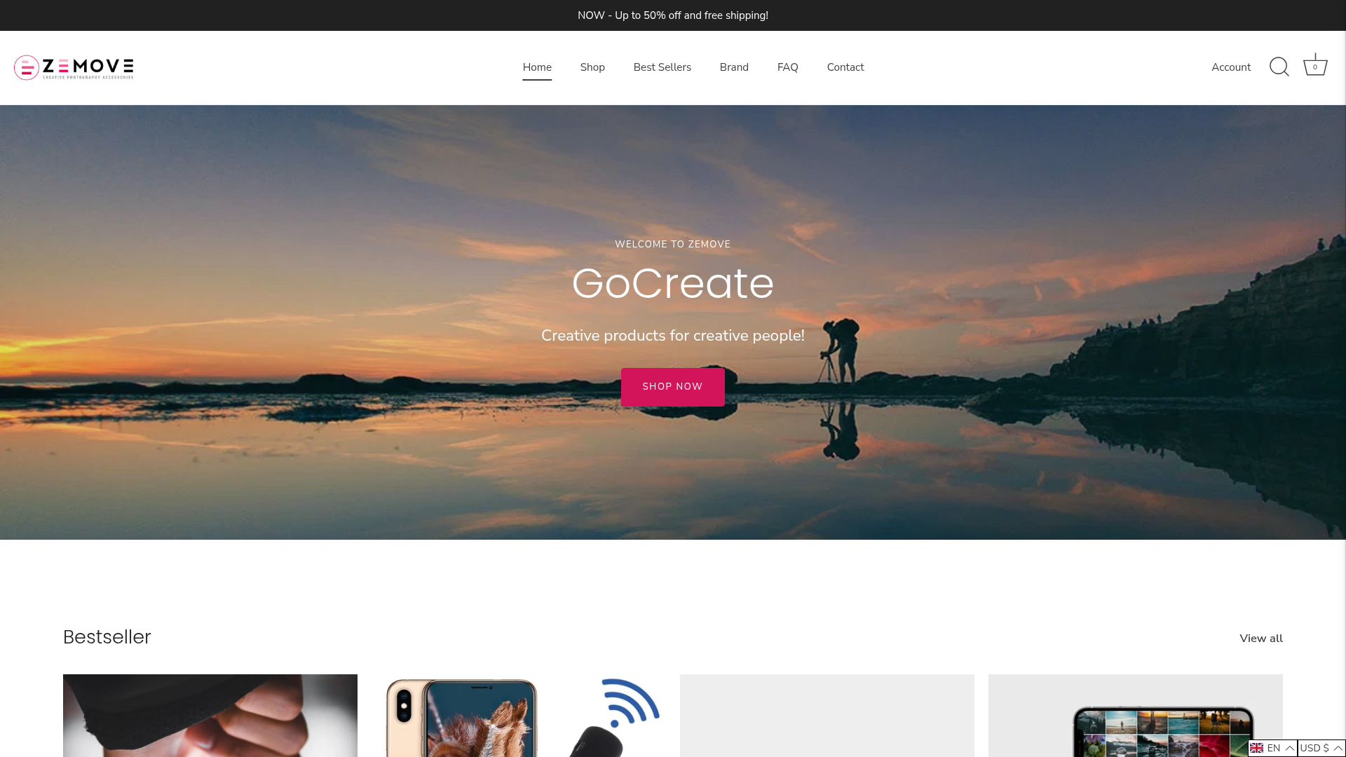 Screenshot van zemove.de