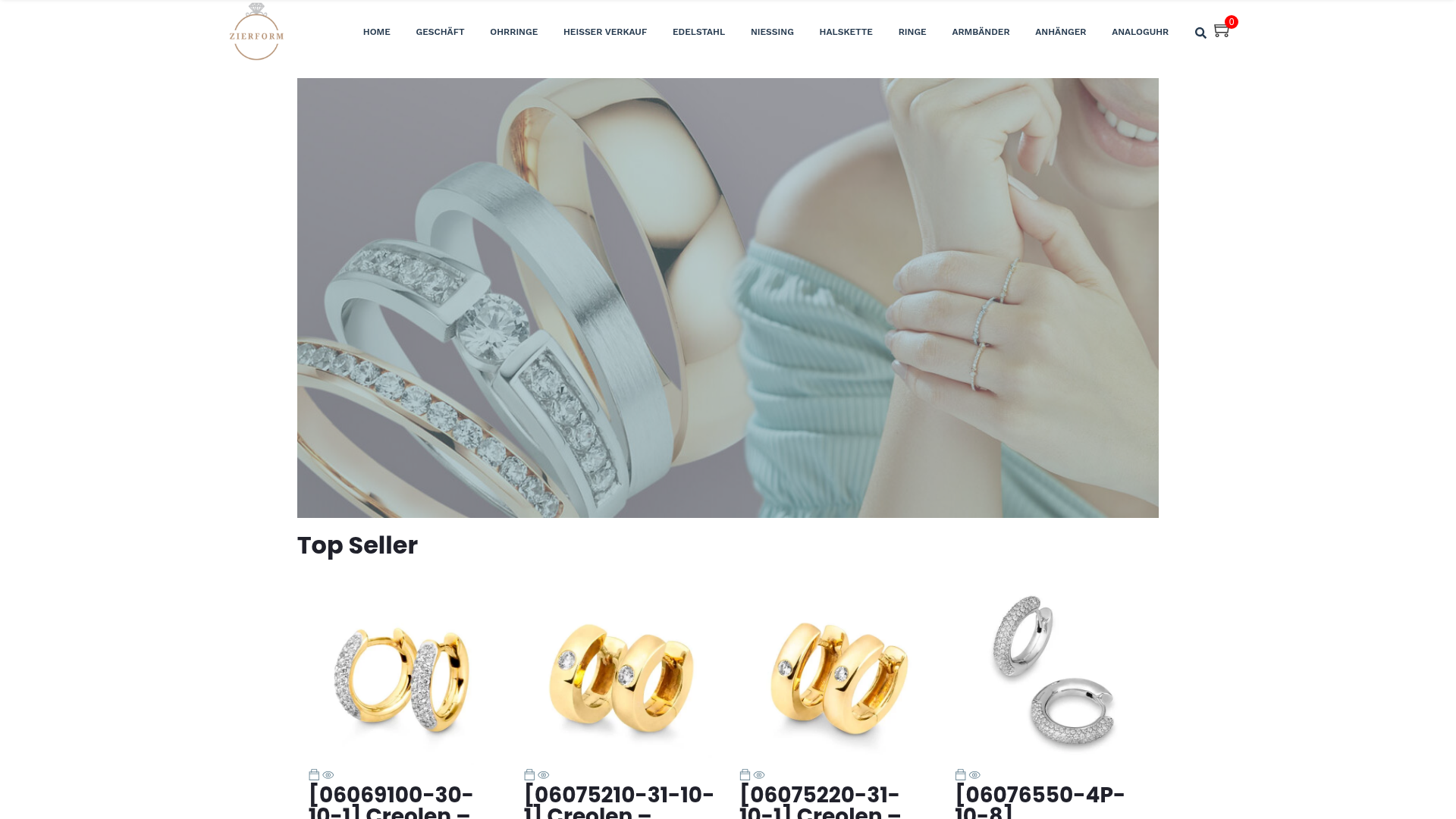 Screenshot van zierform.com