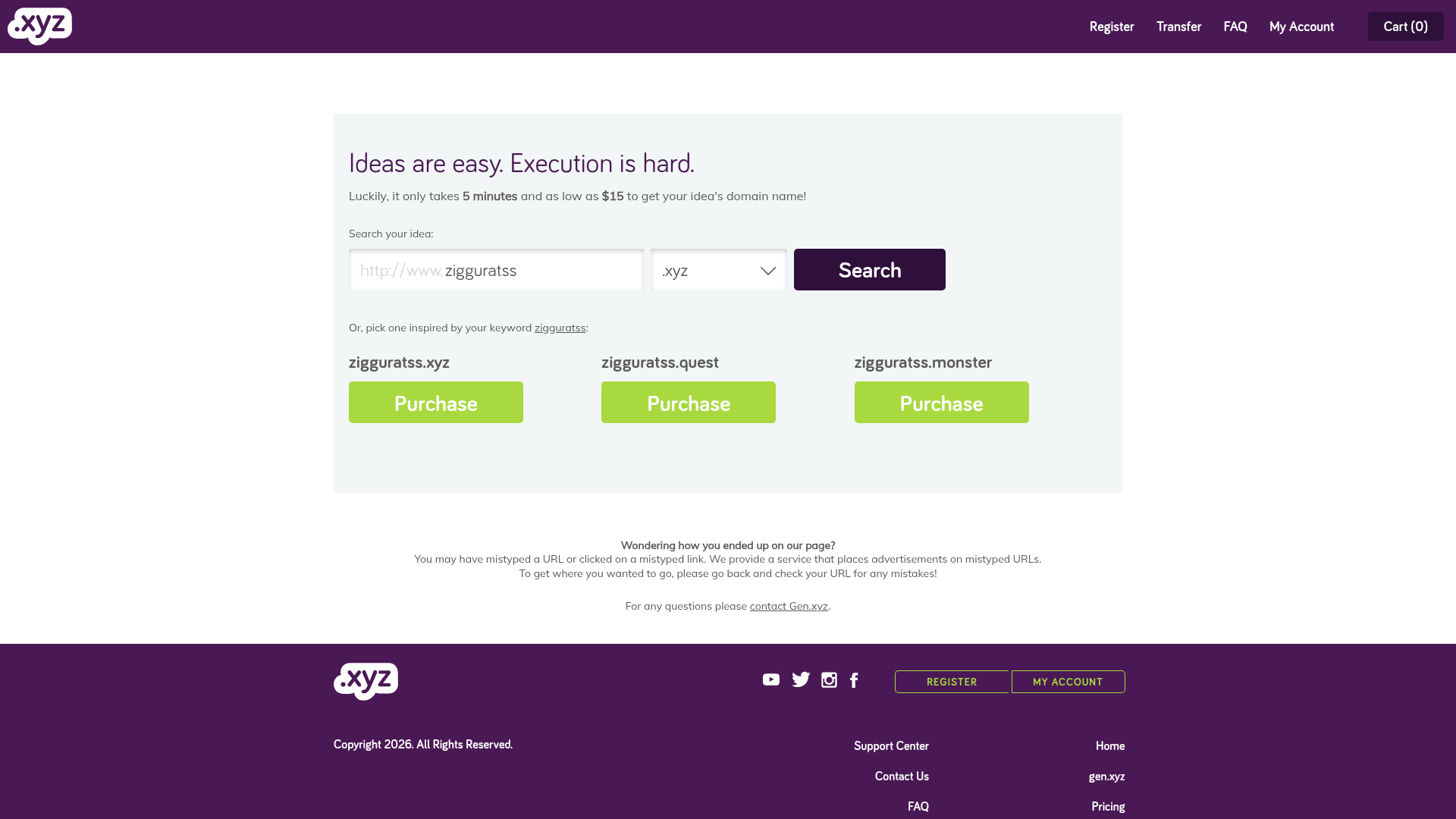 Screenshot van zigguratss.com.com