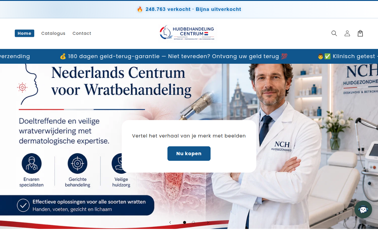 Screenshot van zinvelor.com