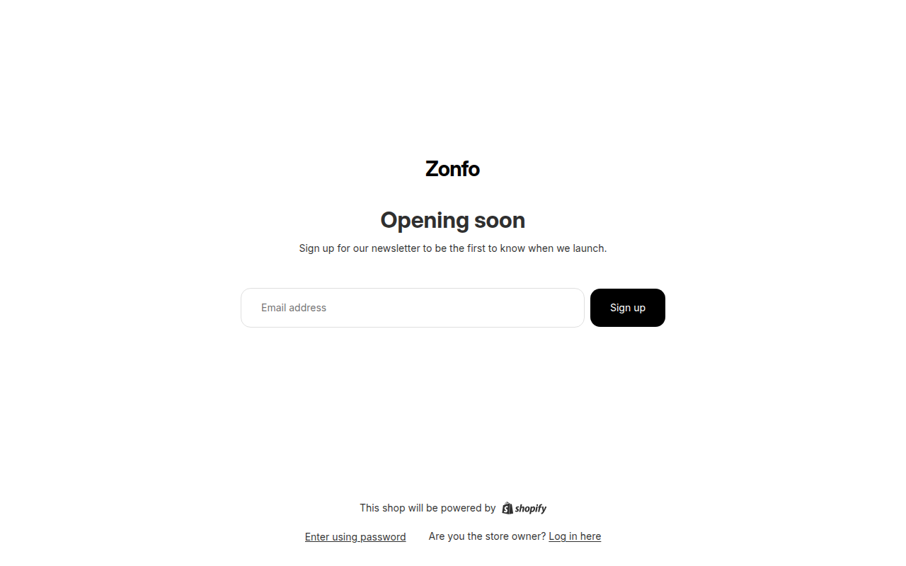Screenshot van zonfo.com