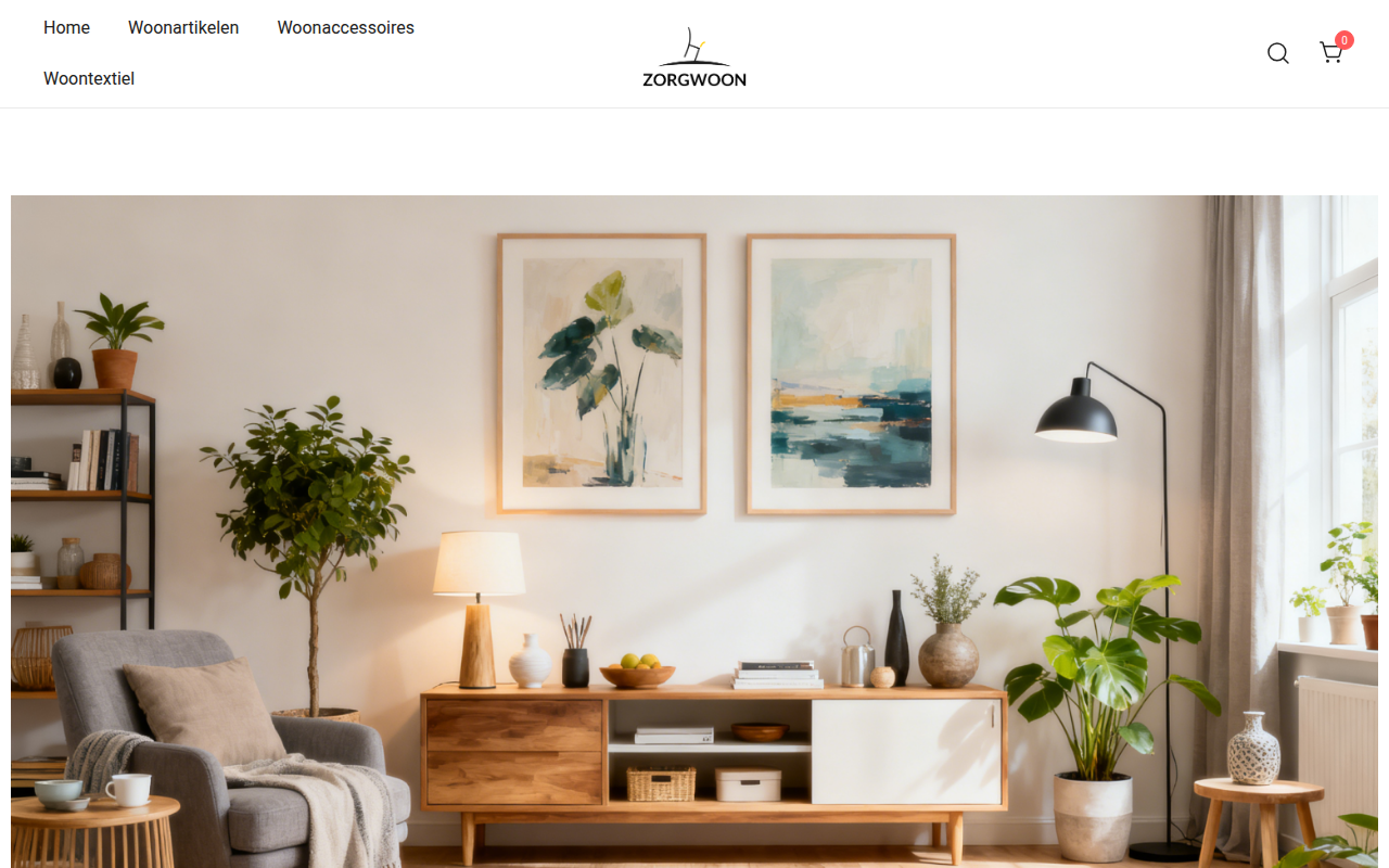 Screenshot van zorgwoon.com