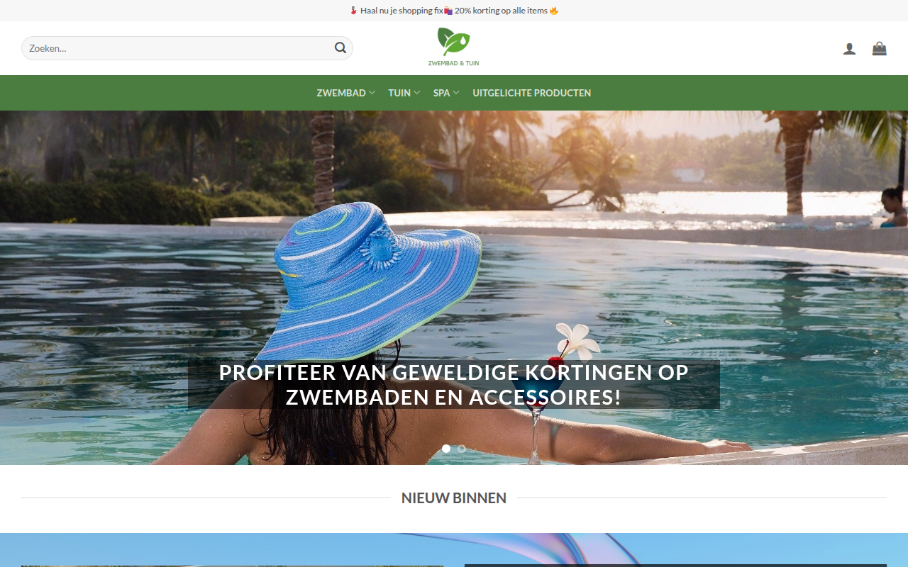 Screenshot van zwembadtuin.com