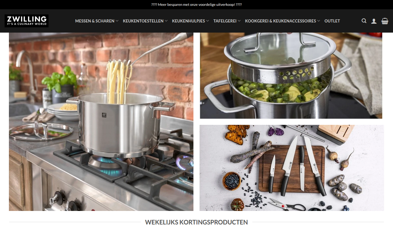 Screenshot van zwillingkookgerei.com