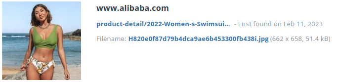 Identiek product ook bij alibaba.com