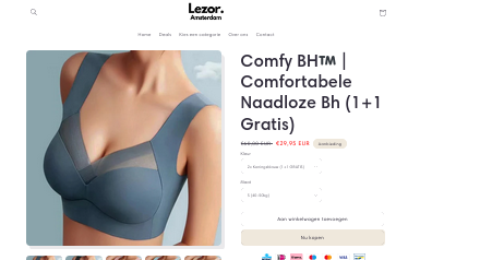 Voorbeeld product in webshop.