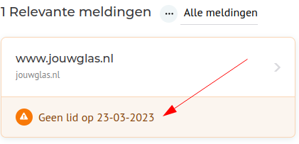 Controle lidmaatschap bij Webwinkelkeur