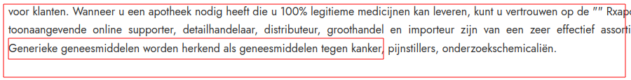 Als ze medicijnen tegen kanker verkopen weet u dat er iets niet klopt?