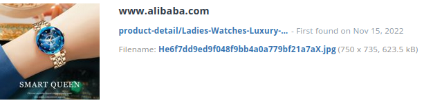 Identiek product alibaba.com (China)