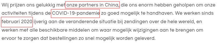 In februari 2020 bestond webshop nog niet (2023)