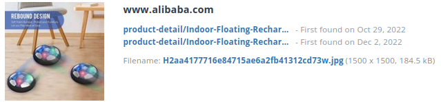 Identieke product alibaba.com (China)