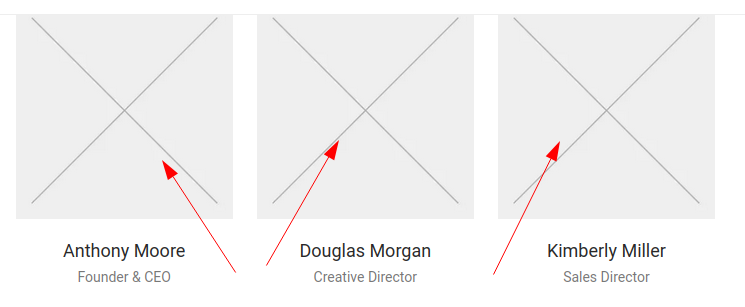 Ontbrekende afbeeldingen en Engelse namen.