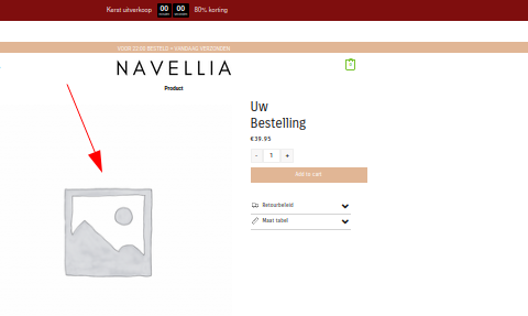 Ontbrekende productafbeeldingen!