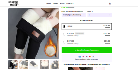 Aanbieding uit de webshop