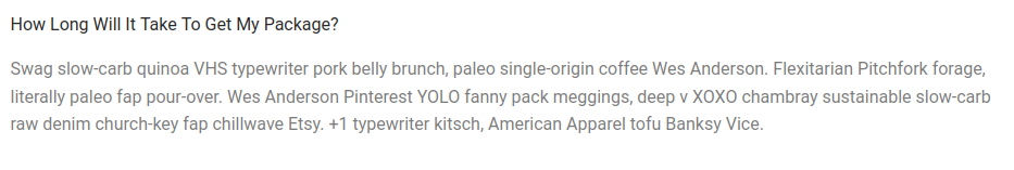 Ontwerpteksten uit blanco (Engels) ontwerp template